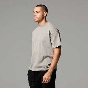 TALENTLESS MENS MOCK MOONROCK NECK TEE LARGE
